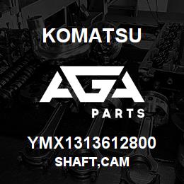 YMX1313612800 Komatsu SHAFT,CAM | AGA Parts