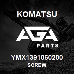 YMX1391060200 Komatsu SCREW | AGA Parts
