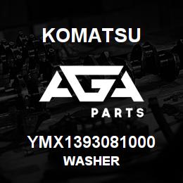 YMX1393081000 Komatsu WASHER | AGA Parts