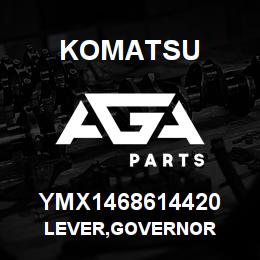 YMX1468614420 Komatsu LEVER,GOVERNOR | AGA Parts