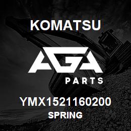 YMX1521160200 Komatsu SPRING | AGA Parts