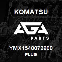 YMX1540072900 Komatsu PLUG | AGA Parts