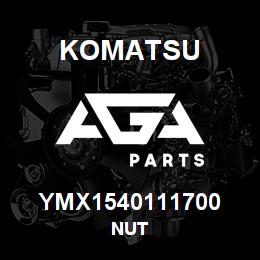 YMX1540111700 Komatsu NUT | AGA Parts