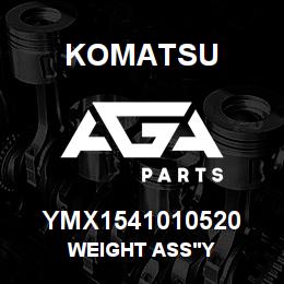 YMX1541010520 Komatsu WEIGHT ASS'Y | AGA Parts