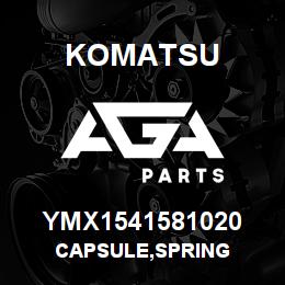 YMX1541581020 Komatsu CAPSULE,SPRING | AGA Parts