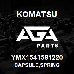 YMX1541581220 Komatsu CAPSULE,SPRING | AGA Parts