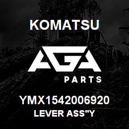 YMX1542006920 Komatsu LEVER ASS'Y | AGA Parts