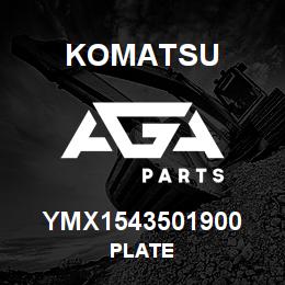 YMX1543501900 Komatsu PLATE | AGA Parts