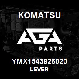 YMX1543826020 Komatsu LEVER | AGA Parts