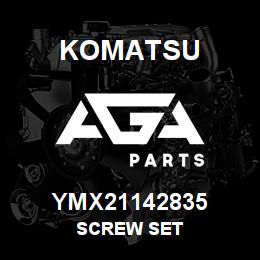 YMX21142835 Komatsu SCREW SET | AGA Parts