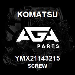 YMX21143215 Komatsu SCREW | AGA Parts
