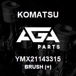 YMX21143315 Komatsu BRUSH (+) | AGA Parts