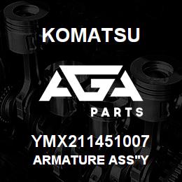 YMX211451007 Komatsu ARMATURE ASS'Y | AGA Parts