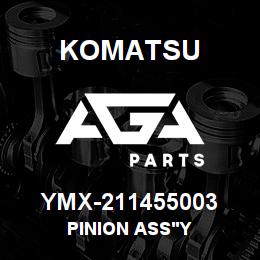 YMX-211455003 Komatsu PINION ASS'Y | AGA Parts