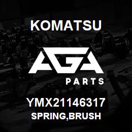 YMX21146317 Komatsu SPRING,BRUSH | AGA Parts
