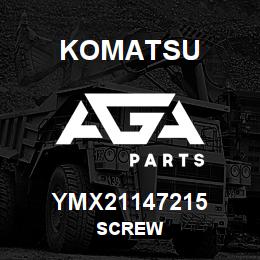 YMX21147215 Komatsu SCREW | AGA Parts