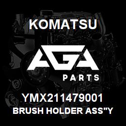YMX211479001 Komatsu BRUSH HOLDER ASS'Y | AGA Parts