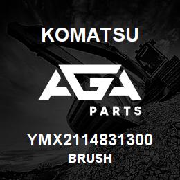 YMX2114831300 Komatsu BRUSH | AGA Parts