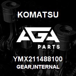 YMX211488100 Komatsu GEAR,INTERNAL | AGA Parts