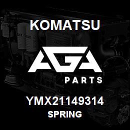 YMX21149314 Komatsu SPRING | AGA Parts