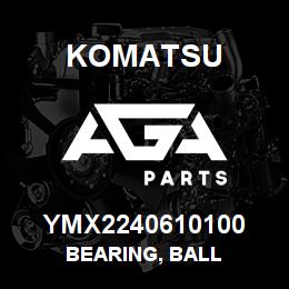 YMX2240610100 Komatsu BEARING, BALL | AGA Parts