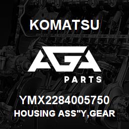 YMX2284005750 Komatsu HOUSING ASS'Y,GEAR | AGA Parts YMX2284005750 Komatsu HOUSING ASS'Y,GEAR | AGA Parts