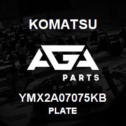 YMX2A07075KB Komatsu PLATE | AGA Parts