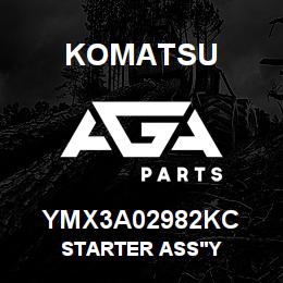 YMX3A02982KC Komatsu STARTER ASS'Y | AGA Parts