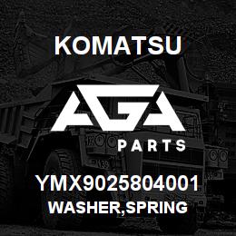 YMX9025804001 Komatsu WASHER,SPRING | AGA Parts