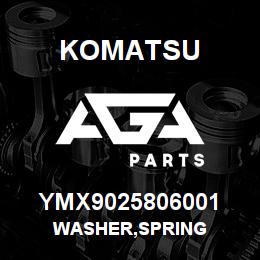 YMX9025806001 Komatsu WASHER,SPRING | AGA Parts YMX9025806001 Komatsu WASHER,SPRING | AGA Parts