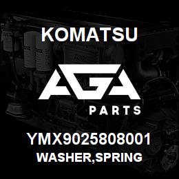 YMX9025808001 Komatsu WASHER,SPRING | AGA Parts YMX9025808001 Komatsu WASHER,SPRING | AGA Parts