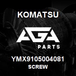 YMX9105004081 Komatsu SCREW | AGA Parts