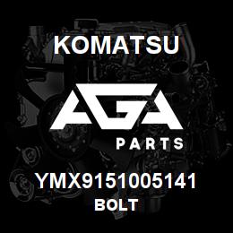 YMX9151005141 Komatsu BOLT | AGA Parts