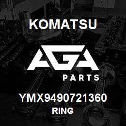 YMX9490721360 Komatsu RING | AGA Parts