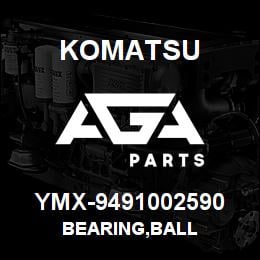 YMX-9491002590 Komatsu BEARING,BALL | AGA Parts YMX-9491002590 Komatsu BEARING,BALL | AGA Parts