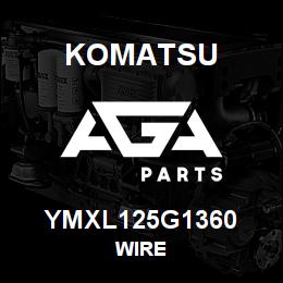 YMXL125G1360 Komatsu WIRE | AGA Parts YMXL125G1360 Komatsu WIRE | AGA Parts