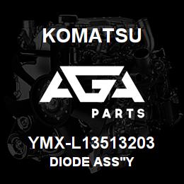 YMX-L13513203 Komatsu DIODE ASS'Y | AGA Parts