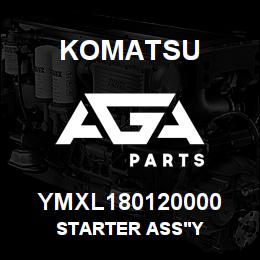 YMXL180120000 Komatsu STARTER ASS'Y | AGA Parts YMXL180120000 Komatsu STARTER ASS'Y | AGA Parts