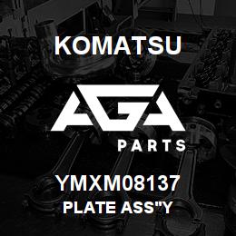 YMXM08137 Komatsu PLATE ASS'Y | AGA Parts
