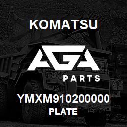 YMXM910200000 Komatsu PLATE | AGA Parts