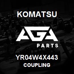 YR04W4X443 Komatsu COUPLING | AGA Parts YR04W4X443 Komatsu COUPLING | AGA Parts