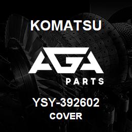 YSY-392602 Komatsu COVER | AGA Parts