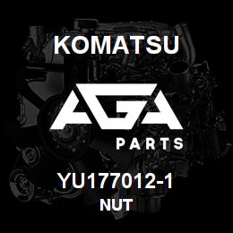 YU177012-1 Komatsu NUT | AGA Parts