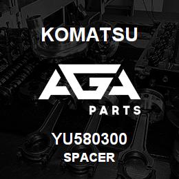YU580300 Komatsu SPACER | AGA Parts