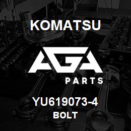 YU619073-4 Komatsu Bolt | AGA Parts