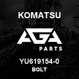 YU619154-0 Komatsu Bolt | AGA Parts