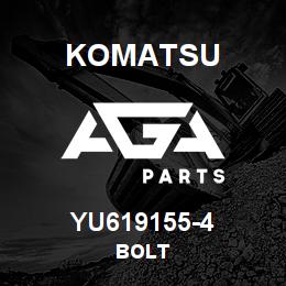 YU619155-4 Komatsu BOLT | AGA Parts