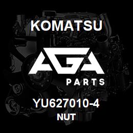 YU627010-4 Komatsu NUT | AGA Parts