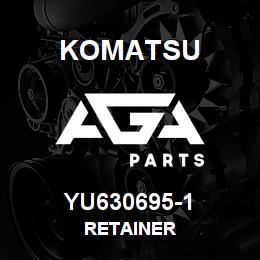 YU630695-1 Komatsu RETAINER | AGA Parts