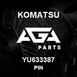 YU633387 Komatsu PIN | AGA Parts